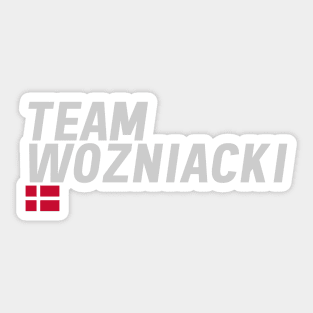 Team Wozniacki Sticker